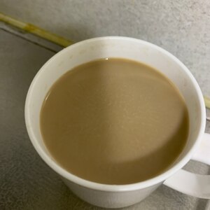 粉末ほうじ茶でホットジンジャーラテ